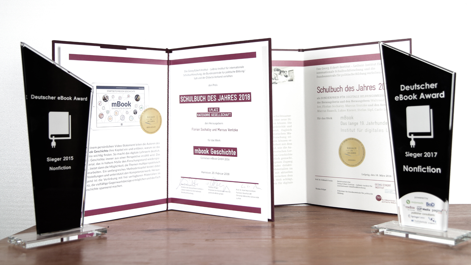 Preisverleihung Frankfurter Buchmesse — Deutscher eBook Award 2015